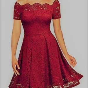 Floral Lace Swing Dress - NBW PRICE DROP!